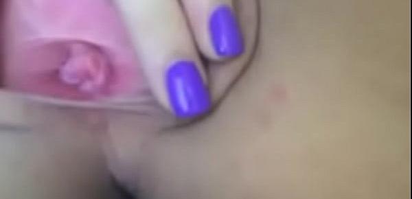  Fingering myself for Daddy